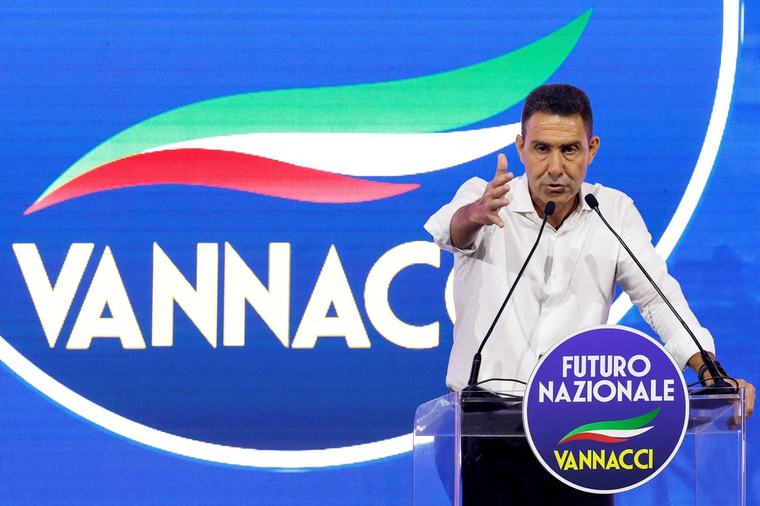 Italy's far-right Vannacci lashes EU in business summit address