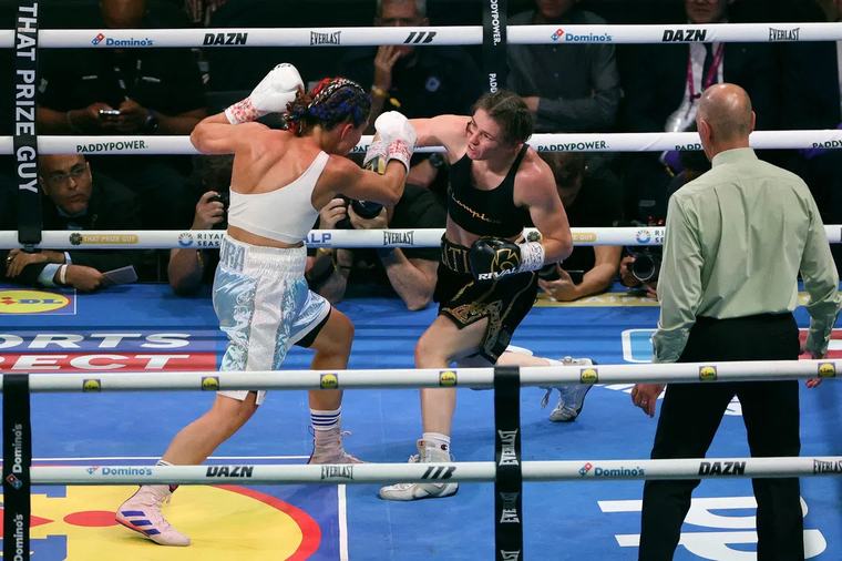 Ireland’s Katie Taylor beats Flora Pili by unanimous decision to bow out as undisputed champion