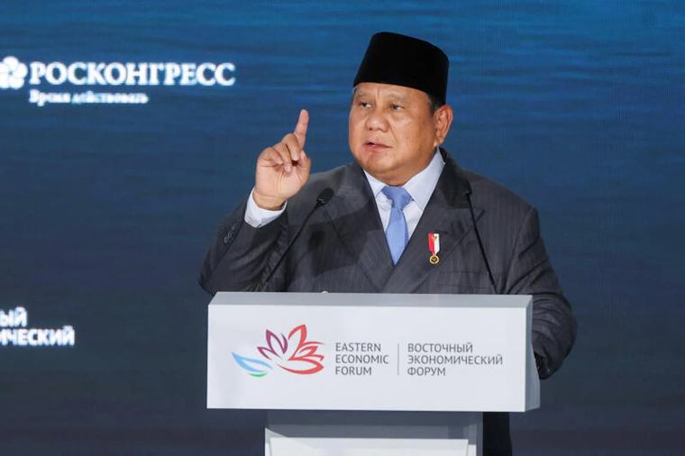 ‘Natural entry point’: Prabowo offers Indonesia as Russia’s gateway to Asean