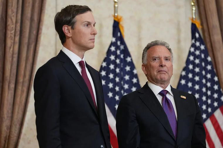 Trump says envoys Witkoff, Kushner heading abroad to discuss Ukraine peace