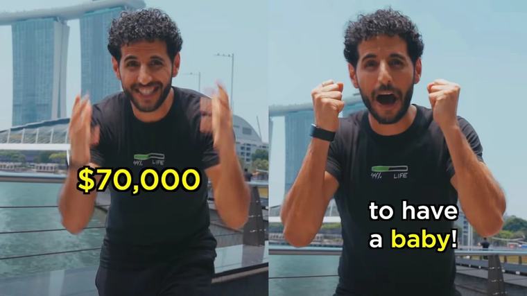 Population & economic collapse: Nas Daily breaks down reasons behind Singapore’s S$70K baby bonus