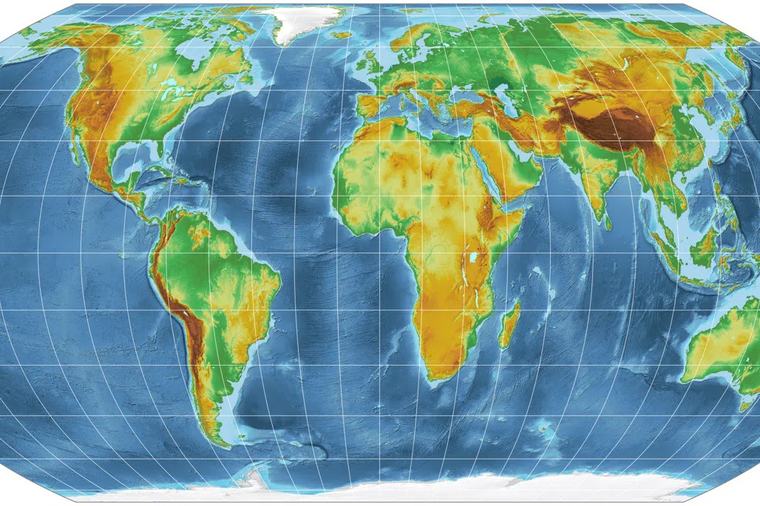 UN adopts new world map showing true scale of continents; only US votes against it