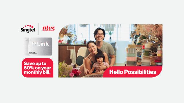 Singtel Up to 50% OFF phone plans and more!
