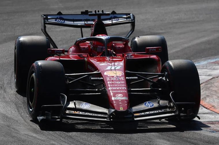 Italian Grand Prix halted after Leclerc crashes out