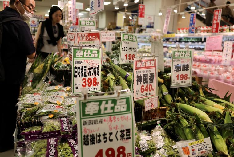 Japan households cut outlays for eighth month as prices rise
