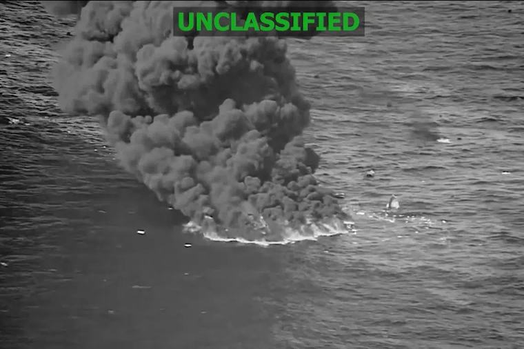 US sinks third alleged Ecuador drug gang boat this week