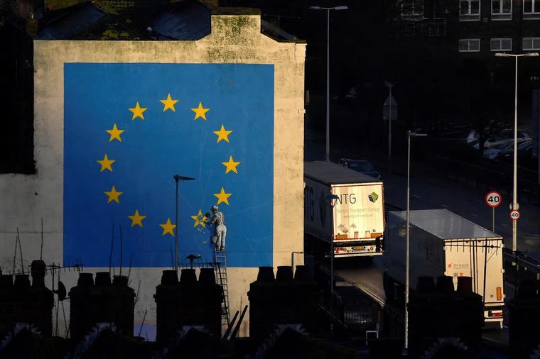 Masked anti-migrant protesters disrupt Britain’s biggest international ferry port