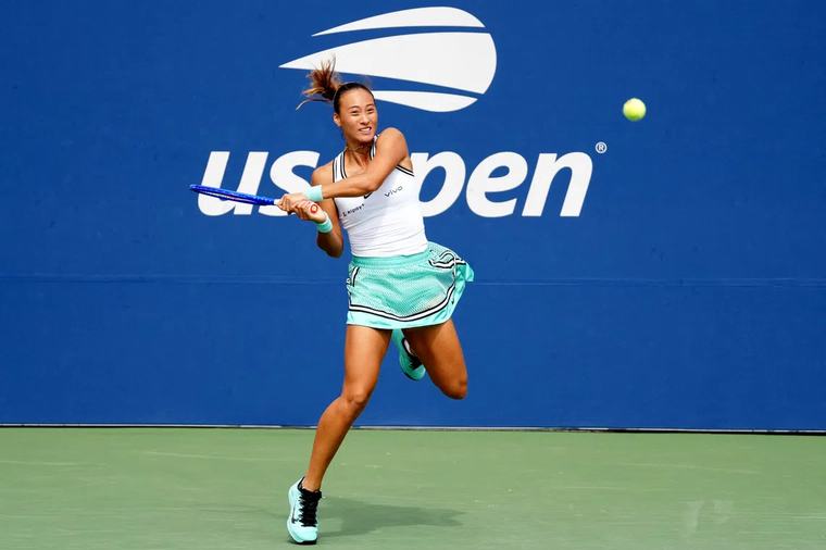 Zheng locks up escape artist Keys in US Open third-round thriller