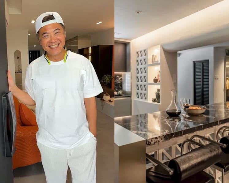 Actor Terence Cao gave interior designer free rein to redesign home, was shocked to lose a room