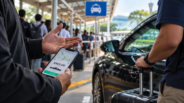 PHV driver gets S$650 fine for touting S$65 fare at HarbourFront taxi stand
