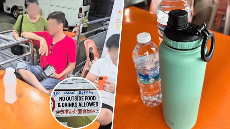 6 Times Bringing Your Own Water To S’pore Eateries Caused A Stir, Including Chong Pang Nasi Lemak Coffee Shop