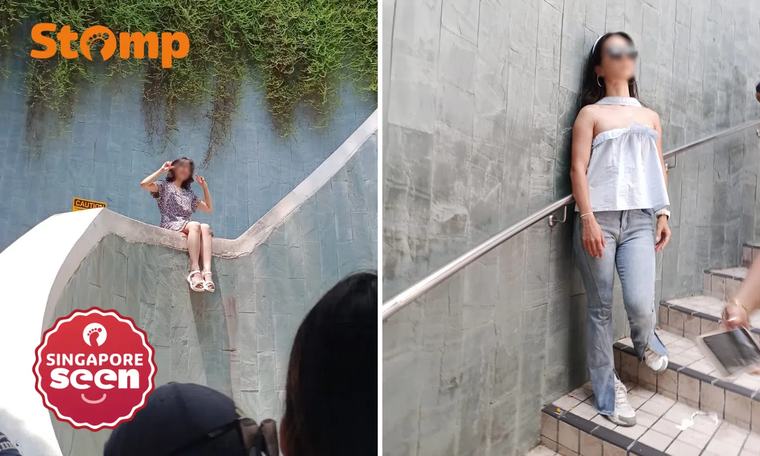 S’porean calls out tourists for cutting queue, blocking the way and risking safety at Fort Canning Tree Tunnel 0