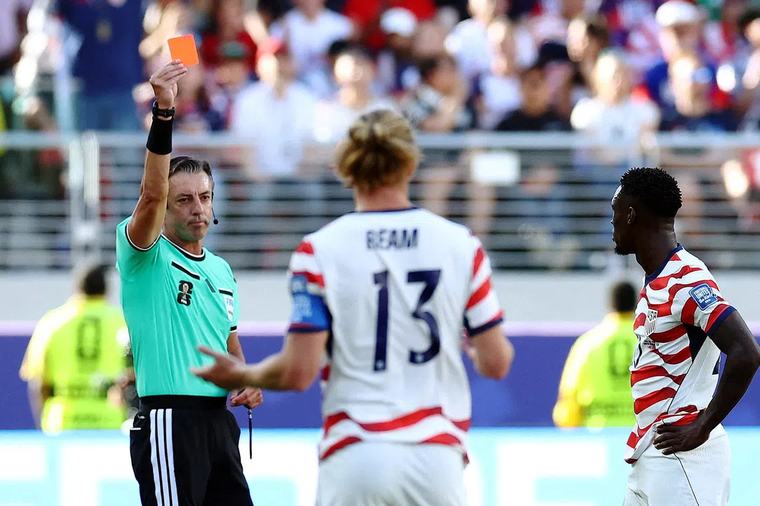 Belgium withholds support for Gianni Infantino over Folarin Balogun red-card row